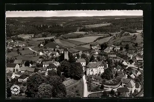 AK Aufsess / Fränk. Schweiz, Panoramablick, Lufbild