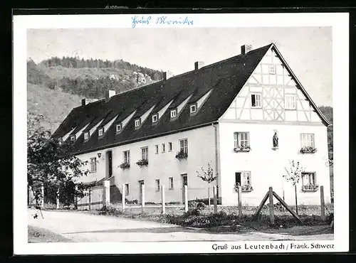 AK Leutenbach /Fränk. Schweiz, Kurhotel Haus Monika