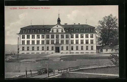 AK Appenzell, Collegium St. Anton mit Garten