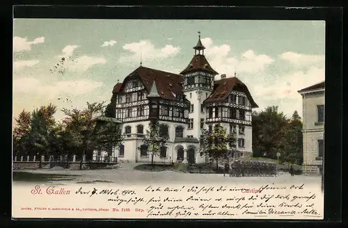 AK St. Gallen, Blick zur Cantine