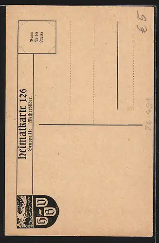 Künstler-AK Moritz von Schwind: Die Hochzeitzreise