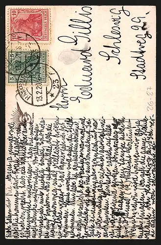 Künstler-AK Ludwig von Zumbusch: Stilles Glück