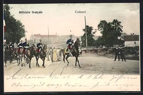 AK Officiers francais-Colonel