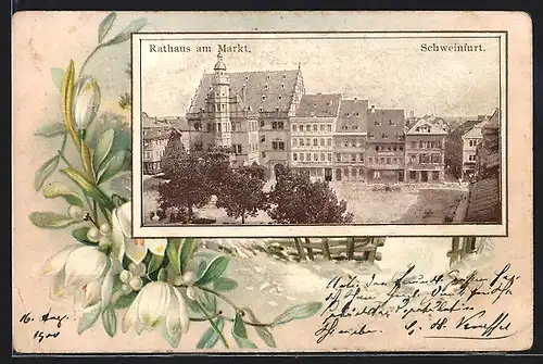 AK Schweinfurt, Rathaus am Markt