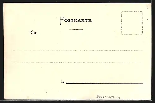 Künstler-AK P. Schmohl: Rhens, Der Königsstuhl