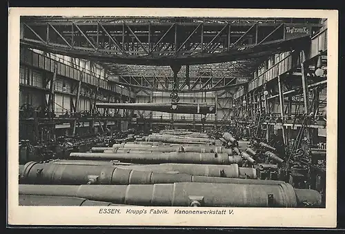 AK Essen, Krupp's Fabrik, Kanonenwerkstatt V.