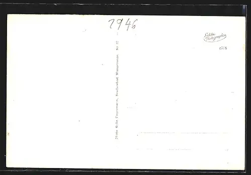 AK Nordseebad Wangerooge, Strand mit Promenade