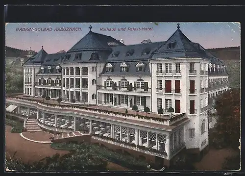 AK Bad Kreuznach, Kurhaus und Palast-Hotel