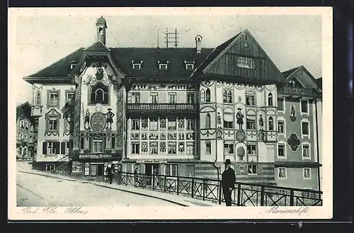 AK Bad Tölz i. Obbay., Blick zum Marienstift