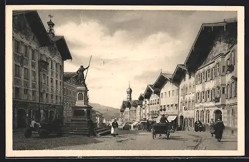 AK Bad Tölz / Isar, Obere Marktstrasse