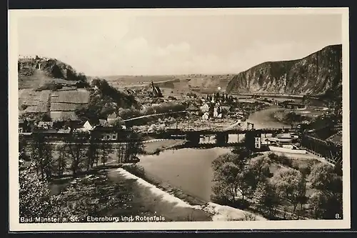 AK Bad Münster a. Stein, Ebernburg und Rotenfels