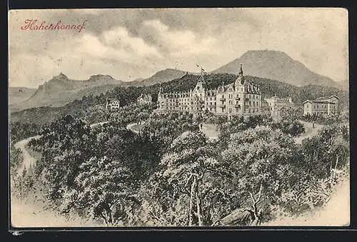 AK Hohenhonnef, Totalansicht