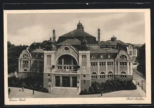 AK Essen / Ruhr, Städt. Saalbau