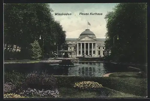 AK Wiesbaden, Neues Kurhaus