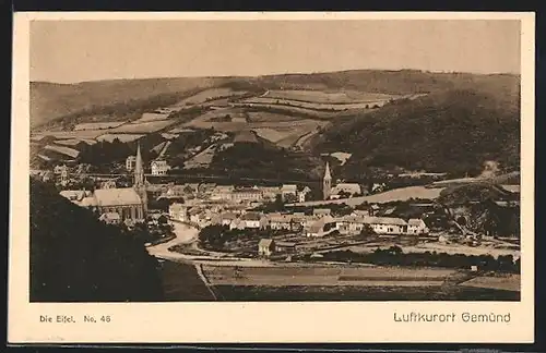 AK Gemünd / Eifel, Totalansicht