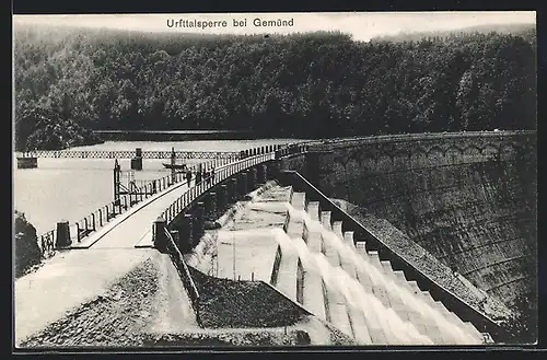 AK Gemünd / Eifel, Urfttalsperre