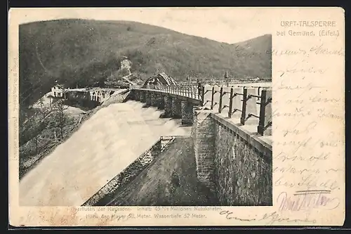 AK Gemünd / Eifel, Urfttalsperre