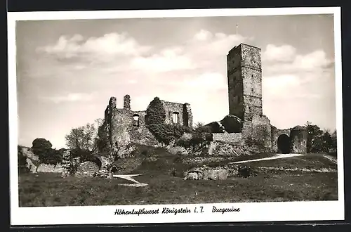 AK Königstein i. T., Burgruine