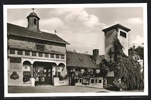 AK Königstein im Taunus, Partie am Klostergut Rettershof