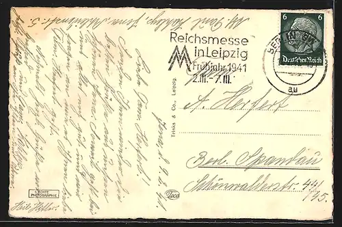 AK Jena, Marktplatz mit Rathaus, Fuchsturm, Zeiss-Werke, Univeristät