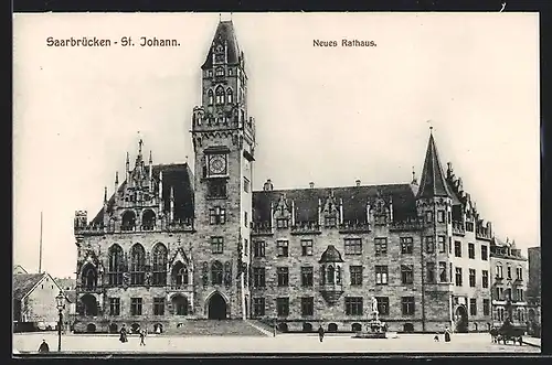 AK Saarbrücken-St. Johann, Neues Rathaus
