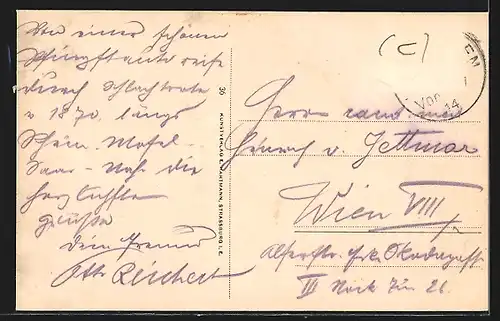 AK Saarbrücken, am Rathaus