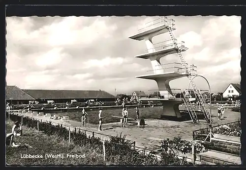 AK Lübbecke / Westf., Freibad