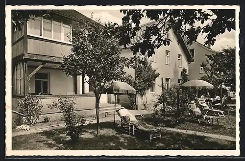 AK Bad Wörishofen, Hotel Germania, Denkmalplatz 5