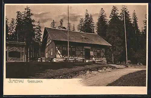 AK Ilmenau, Hütte Gabelbach