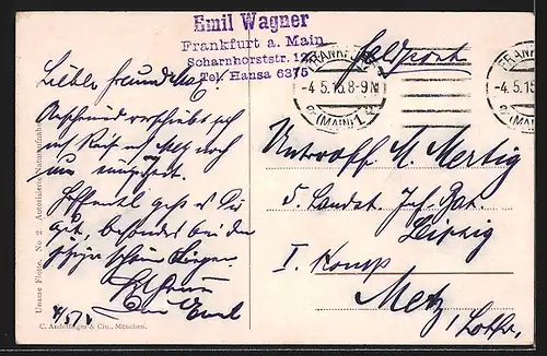 AK Torpedoboote in voller Fahrt