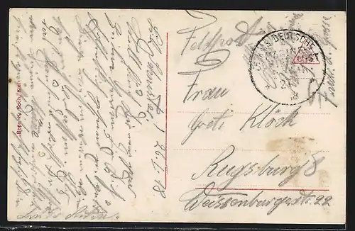 AK Hochsee-Torpedoboot in voller Fahrt