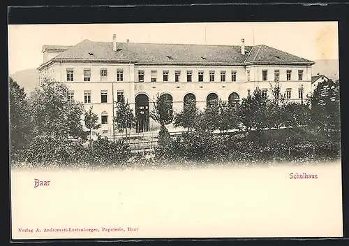 AK Baar, Blick zum Schulhaus