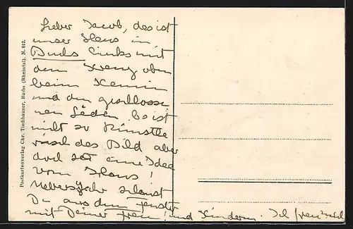 AK Buchs, Obere Bahnhofstrasse mit Margelkopf