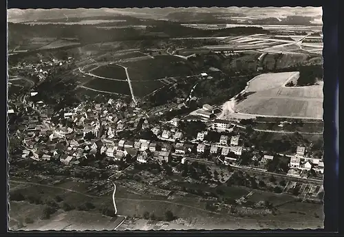 AK Erlenbach, Gesamtansicht vom Flugzeug aus gesehen