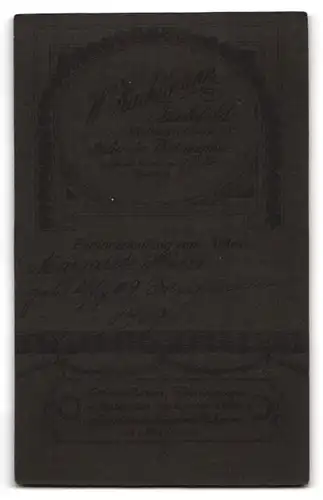 Fotografie W. Huchtmann, Bielefeld, Herforderstr. 83, Süsses Kleinkind im weissen Kleid