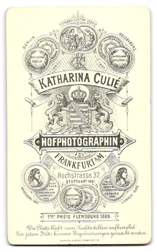 Fotografie Katharina Culié, Frankfurt a. M., Hochstr. 32, Bürgerlicher Herr mit Bart