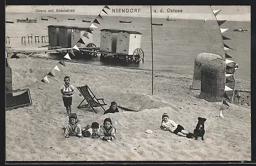 AK Niendorf, Kinder am Strand