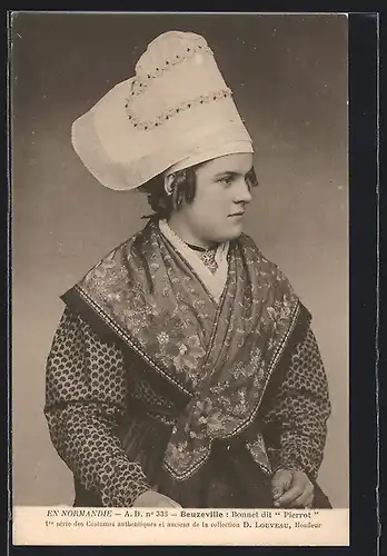 AK Beuzeville, Costume en Normandie