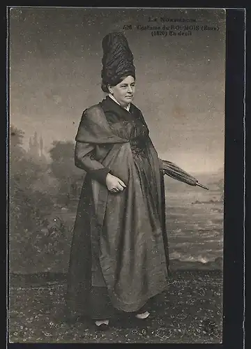 AK Roumois /Normandie, En deuil