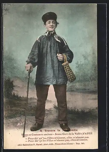 AK Normandie, Jeune Gars de la Vallée d`Auge