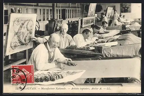 AK Beauvais, Manufacture Nationale, Artistes tapissiers