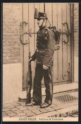 AK Artillerie de Fortresse, Armée belge