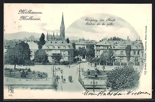 AK Mulhouse, Entrée de la ville