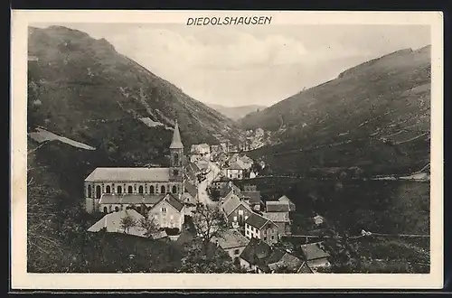 AK Diedolshausen, Ortsansicht