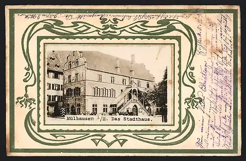 AK Mülhausen, Das Stadthaus im Rahmen