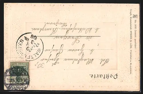 AK Colmar, Totalansicht im Rahmen