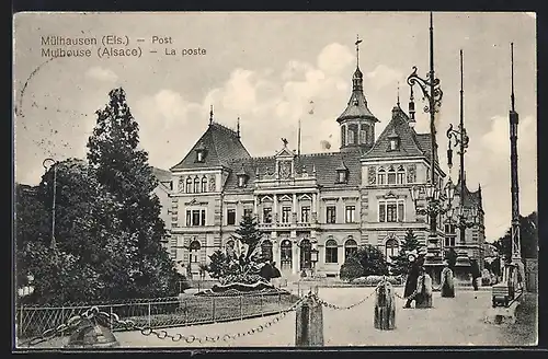 AK Mülhausen, Postgebäude