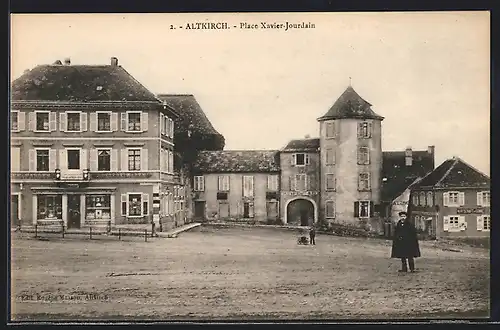AK Altkirch, Place Xavier-Jourdain