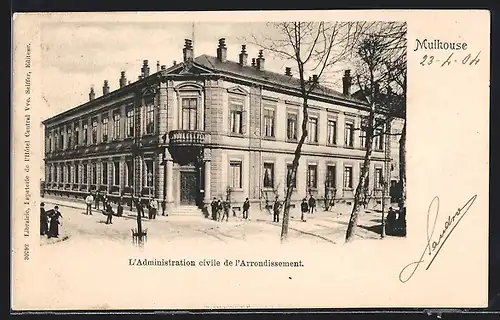 AK Mulhouse, L'Administration eiville de l'Arrondissement