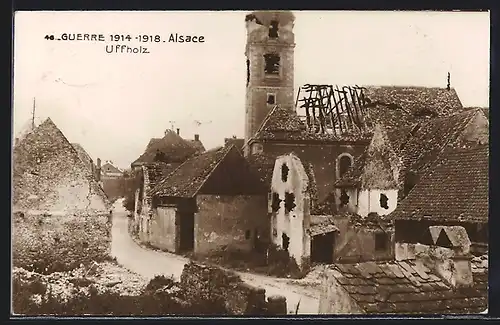 AK Uffholz, Zerstörte Kirche